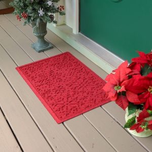 WaterHog Snowflake 20"x30" Indoor Outdoor Door Mat
