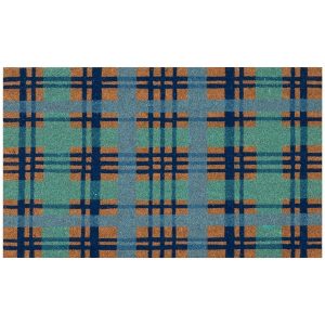 Natura Plaid Outdoor Mat